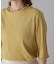 5分袖リブTシャツ