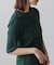 5分袖リブTシャツ