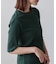 5分袖リブTシャツ