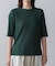 5分袖リブTシャツ