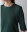 5分袖リブTシャツ