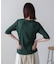 5分袖リブTシャツ