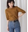 5分袖リブTシャツ
