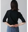 5分袖リブTシャツ