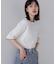 5分袖リブTシャツ