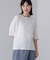 5分袖リブTシャツ
