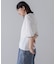 5分袖リブTシャツ