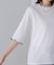 5分袖リブTシャツ