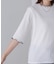 5分袖リブTシャツ