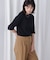 5分袖リブTシャツ