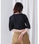 5分袖リブTシャツ