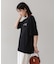 コンパクトスムースビーズ刺繍ロゴＴシャツ