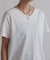 汗染み防止首元スッキリＶネックTシャツ
