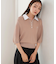 ダブルカラー衿付きポロニット