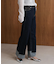 折り返しワイドデニムパンツ