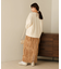 【S・Mサイズ展開】【セットアップ対応】ミックスフリンジニットスカート