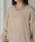 【S・Mサイズ展開】ロゴシアードッキングスウェットワンピース