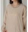【S・Mサイズ展開】ロゴシアードッキングスウェットワンピース