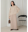 【S・Mサイズ展開】ロゴシアードッキングスウェットワンピース