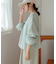 【S・Mサイズ展開】ロゴシアードッキングスウェットワンピース