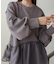 【大人気アイテム再販！】ペプラムオーガンジーポンチトップス