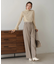 【S・M・Lサイズ展開】ラップ調タック入りスラックス