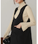 【S・M・Lサイズ展開】ラップ調タック入りスラックス