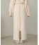 【大人気ニット/5色展開/セットアップ対応】ウェーブメロウニットスカート