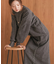 【大人気ニット/5色展開/セットアップ対応】ウェーブメロウニットスカート