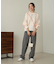 【大人気ニット/5色展開/セットアップ対応】ウェーブメロウニットトップス