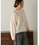 【大人気ニット/5色展開/セットアップ対応】ウェーブメロウニットトップス