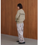 【WEB限定】スウエットライク刺しゅうニットプルオーバー