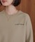 【WEB限定】スウエットライク刺しゅうニットプルオーバー