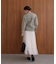 【WEB限定】スウエットライク刺しゅうニットプルオーバー