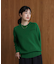 【WEB限定】スウエットライク刺しゅうニットプルオーバー