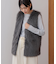 フェイクロングフォックスファーベスト