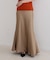 【S・Mサイズ展開】裾シアーサテンナロースカート