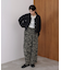 ニュアンス柄パンツ