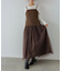 【選べるサイズ展開】レイヤード風チュールキャミワンピース