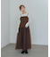 【選べるサイズ展開】レイヤード風チュールキャミワンピース
