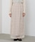 【Bab】(S・Mサイズ展開) シアードッキングチェックスカート