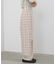 【Bab】(S・Mサイズ展開) シアードッキングチェックスカート