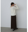スリットニットトップス
