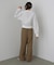 【選べるサイズ展開】フロントワイドタックネップ入ワイドパンツ