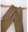 【選べるサイズ展開】フロントワイドタックネップ入ワイドパンツ
