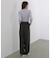 【選べるサイズ展開】フロントワイドタックネップ入ワイドパンツ