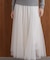 ラインチュールギャザースカート