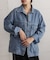 ビックポケットデニムシャツ