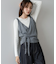 カシュクールベストSETニット