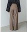 【S・Mサイズ展開】ツータックパンツ